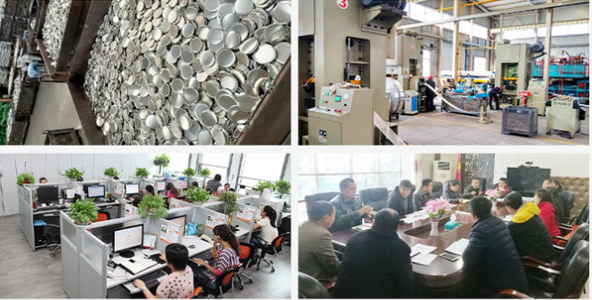 Shanghai Dingnuo Metal Technology Co., Ltd. línea de producción de fábrica