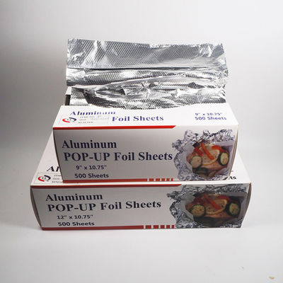 Cocina saludable Plata de papel de aluminio pop-up con templado suave y diseño duradero
