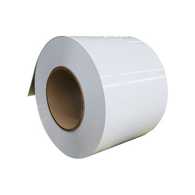 0.14mm-0.70mm bobina de aluminio blanco para cubiertas de chapa veneers procesamiento servicio de flexión