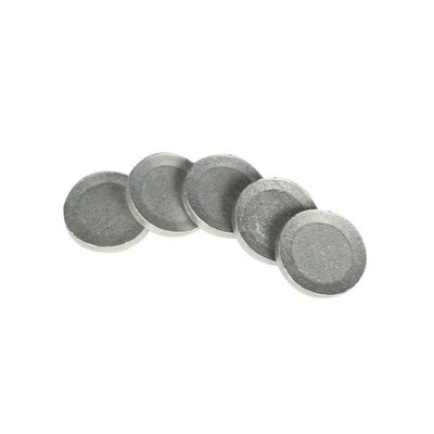 6061 Slug metálico de aluminio en blanco plateado para partículas de aluminio no en polvo