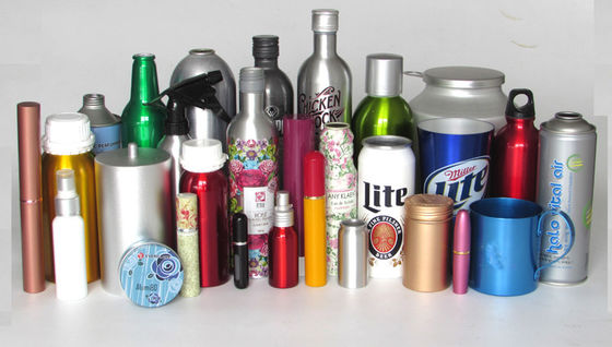 Botella de tapa de tornillo de aluminio de etiqueta privada personalizable para envases metálicos a un precio asequible