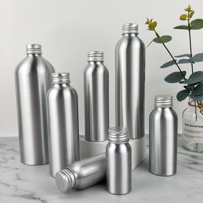 Botella de aluminio de color personalizada de 500 ml para el paquete y botella de agua recargable vacía