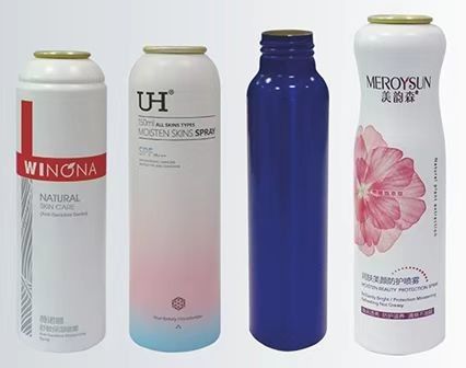 Protección del medio ambiente Botella de aerosoles vacía para spray para el cabello en color personalizado