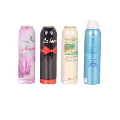 Tamaño personalizado aceptado Aluminio duradero puede vaciar Aluminio aerosoles aerosol para personalizado