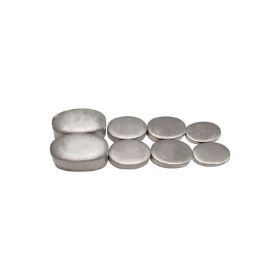 Gránulos de aluminio puro 99,7% con superficie brillante