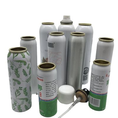 50 ml de aerosol de aluminio vacío puede la solución de embalaje duradero para su negocio