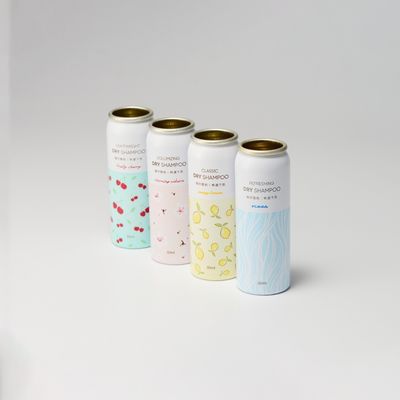 50 ml de aerosol de aluminio vacío puede la solución de embalaje duradero para su negocio
