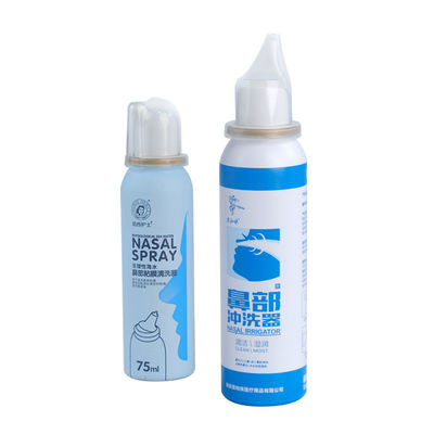 Tamaño personalizado duradero Botellas de aluminio aceptadas para estética Botella de spray de aerosoles 80ml 100ml