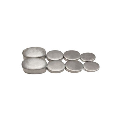 Slugs de aluminio de alta pureza para tubos blandos Tolerancia ± 1% 99,7% Grado de pureza Serie 1000