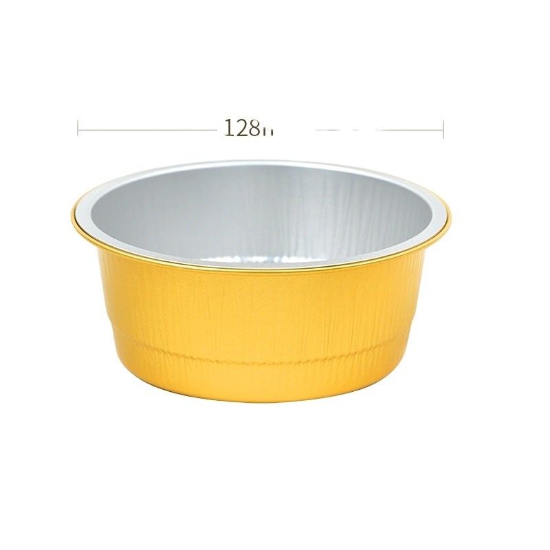 450 ml bandeja de aluminio de grado alimenticio para pasta de horneado de pasta de moldeado y ecológico