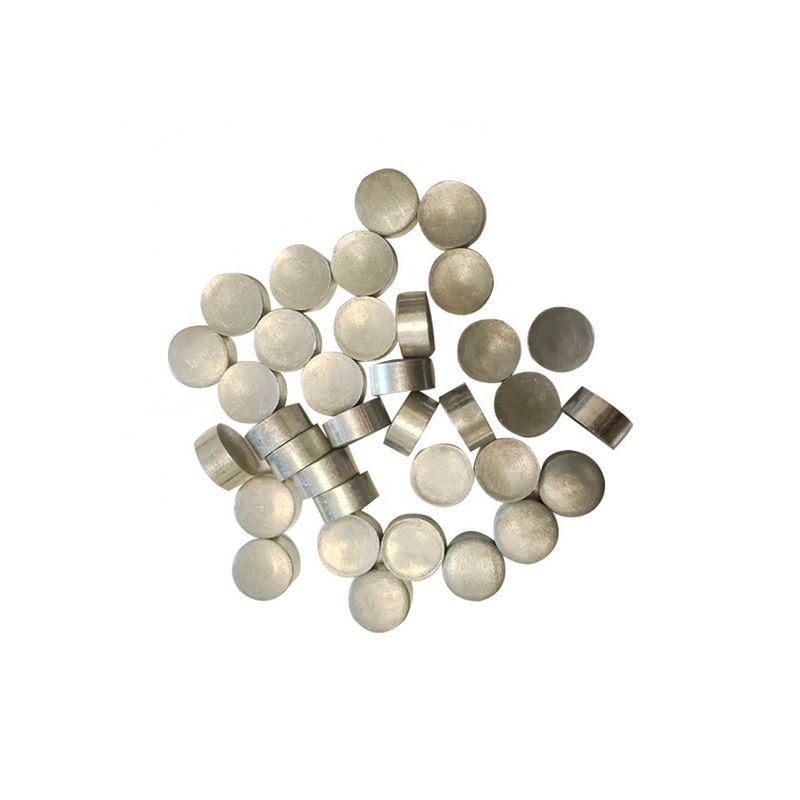 Gránulos de aluminio puro 99,7% con superficie brillante