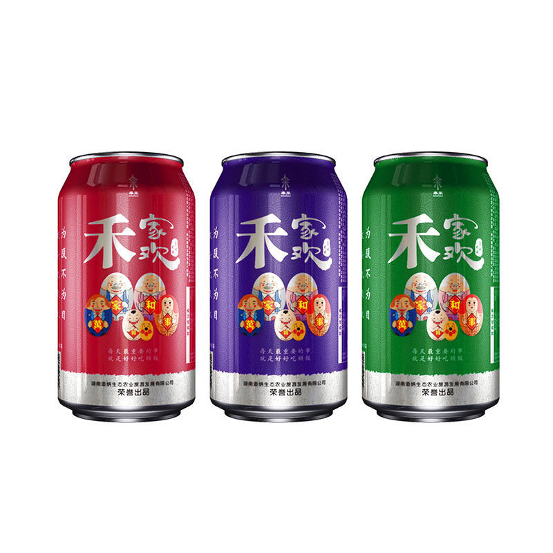 Contenedores de aluminio de diseño personalizado 250ml 330ml 355ml 500ml Color personalizado para refrescos